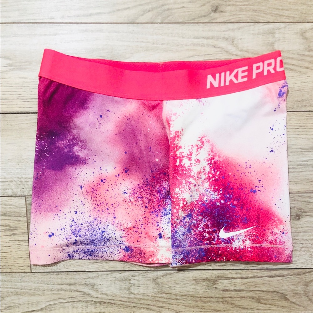Nike Pro Tie Dye Shorts